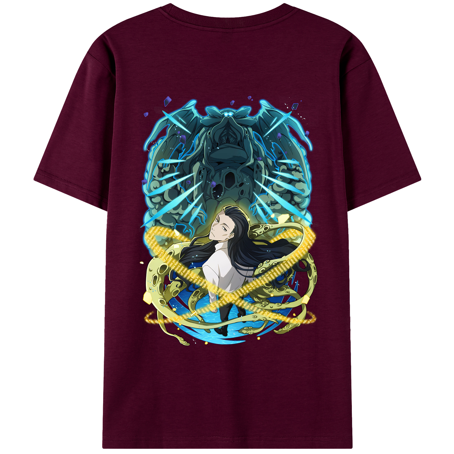 （画像用） 文豪ストレイドッグス Bungo Stray Dogs レディース半袖Tシャツ(バックプリント)